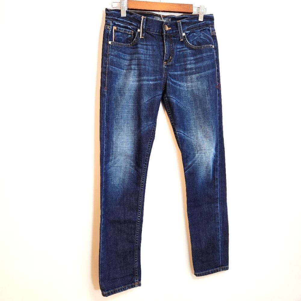 NWOT Level 99 Skinny Straight Leg High Rise Jeans Darin Wash Size 25